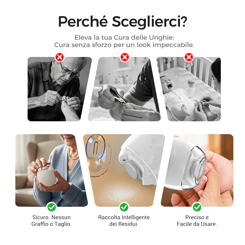 🔥Último día: 50% de descuento🔥 Cortaúñas automático multiusos para adultos y niños
