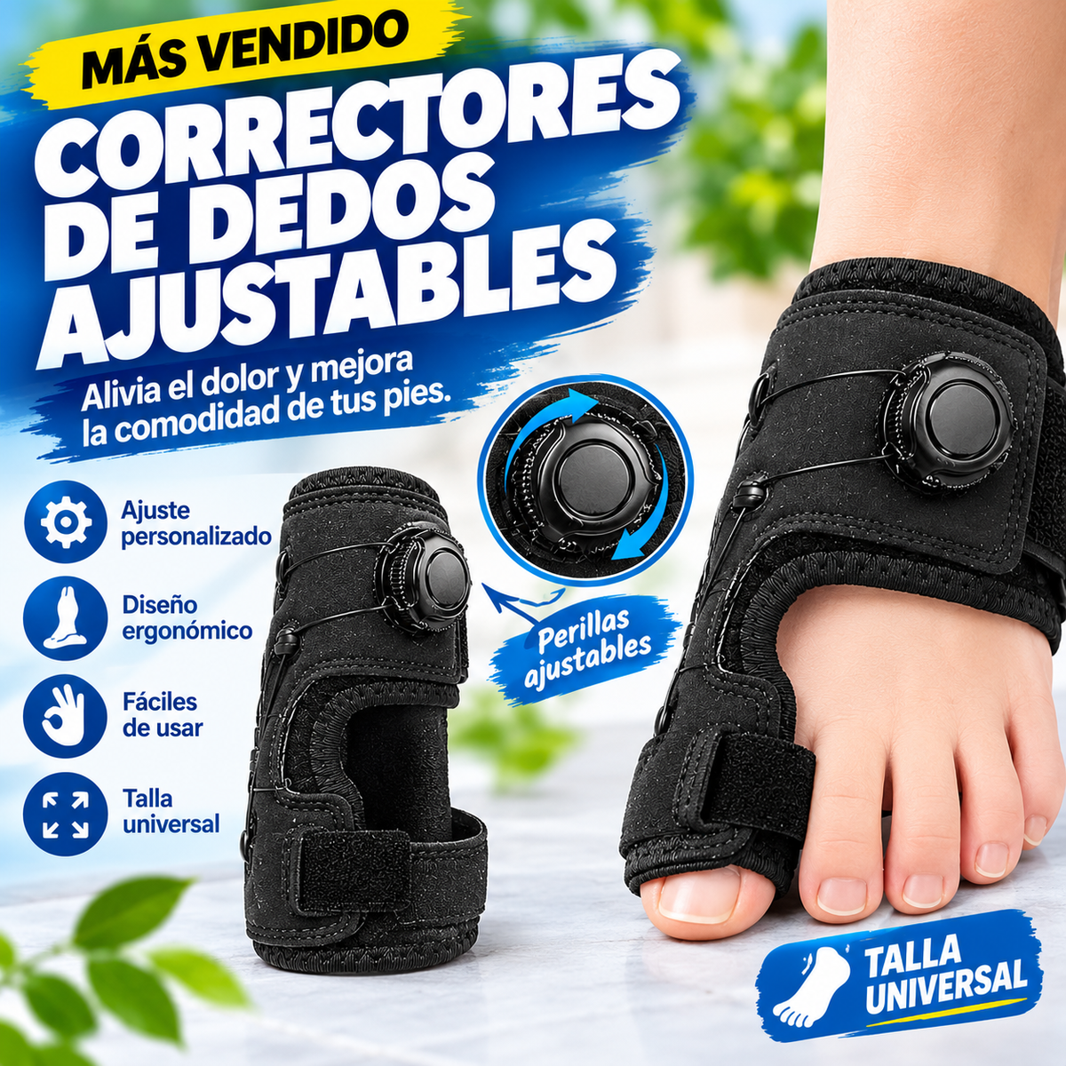 Protector de Dedos Ajustable AOFIT – Ligero y Transpirable